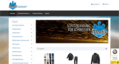 Desktop Screenshot of montis-bekleidung.de